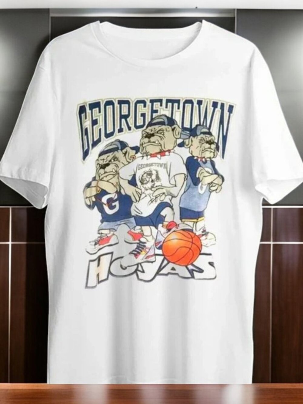 Vintage NCAA Georgetown Hoyas Looney Tunes Shirt, Georgetown University Shirt